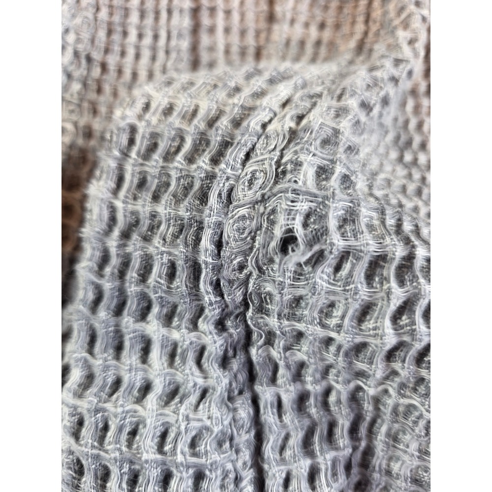 Parachute Waffle Robe in grey, made from 100% Turkish cotton Sz XL Unisex - Picture 7 of 8